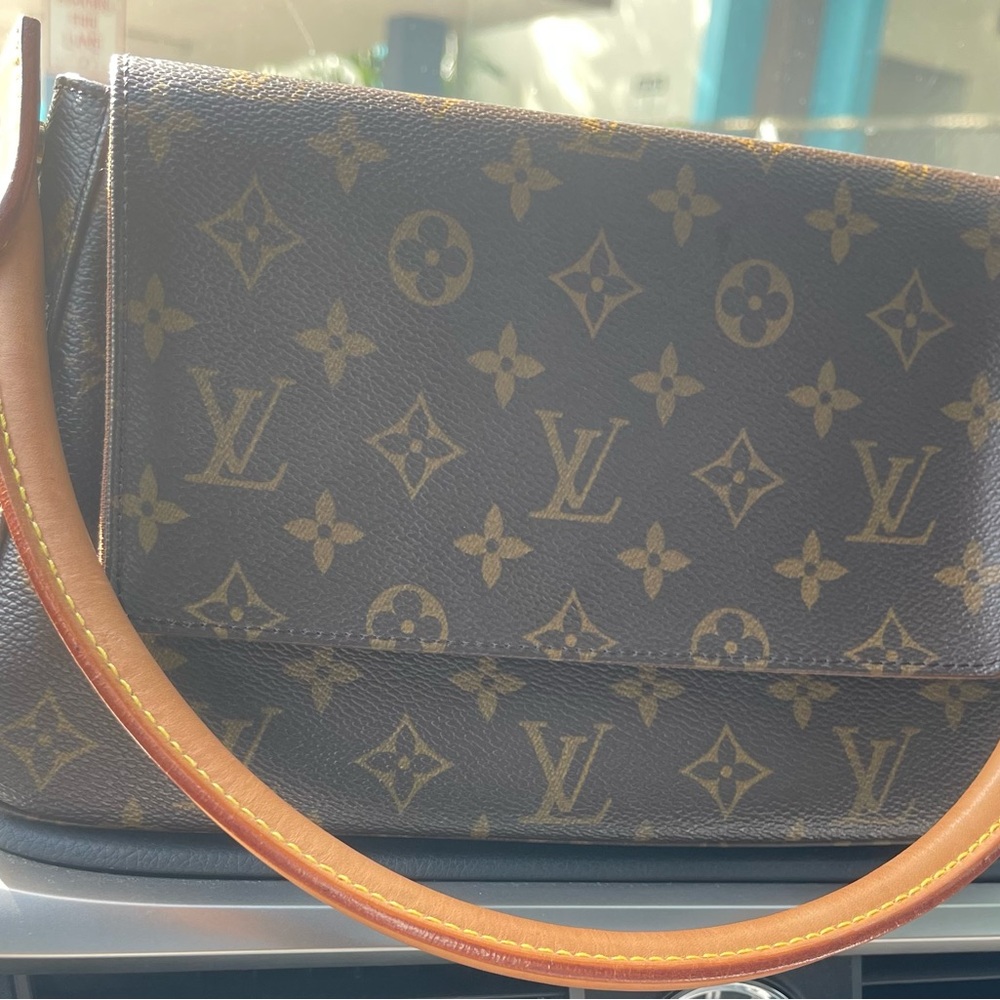 Louis Vuitton Brown Monogram Shoulder Bag